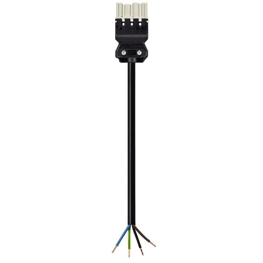 Aansluitsnoer GST18I4 female 1,5mm² 100cm B2CA grijs VVE=50