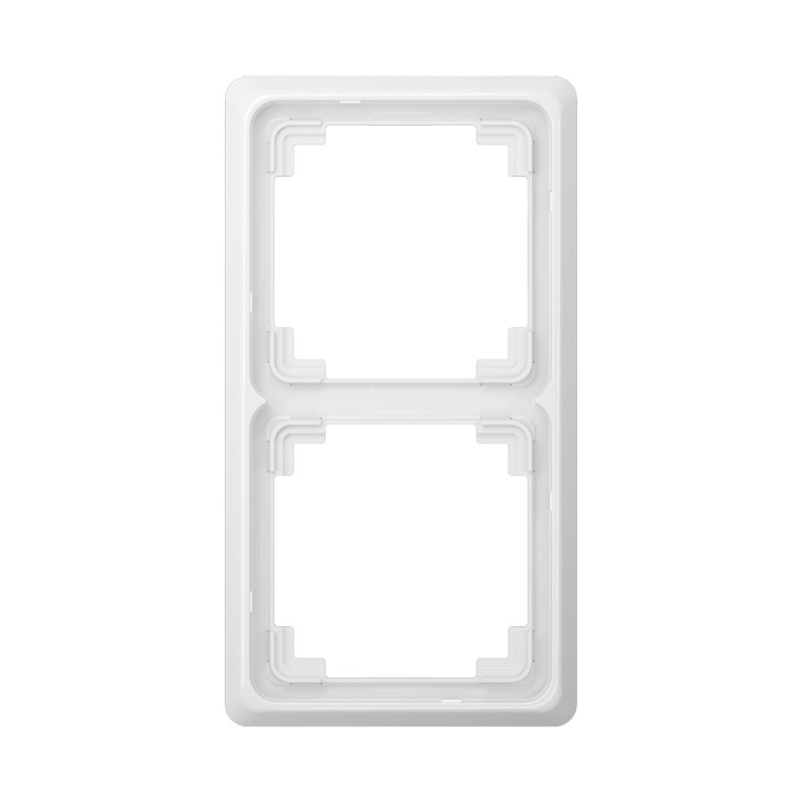 Afdekraam alpin wit 2-voudig CD-plus