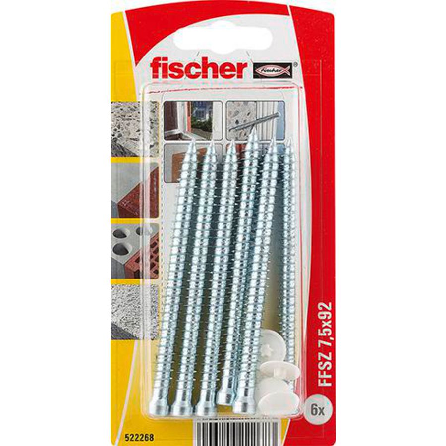 Kozijnschroef FFSZ 7 5x92 TX30 met cilinderkop
