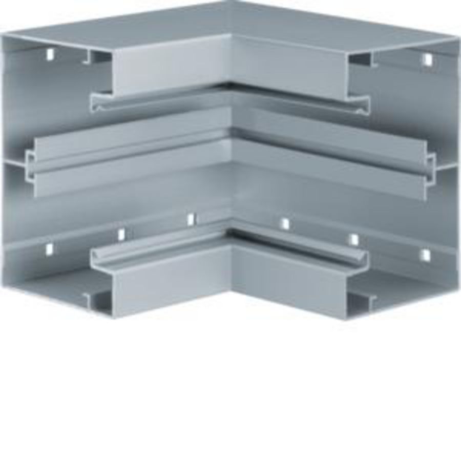 Binnenhoek aluminium voor goot BRA 85x130mm natuurgeeloxeerd