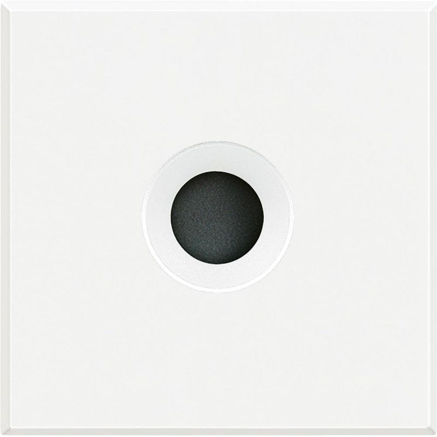 Kabeluitgang 9 2 modulen Axolute White