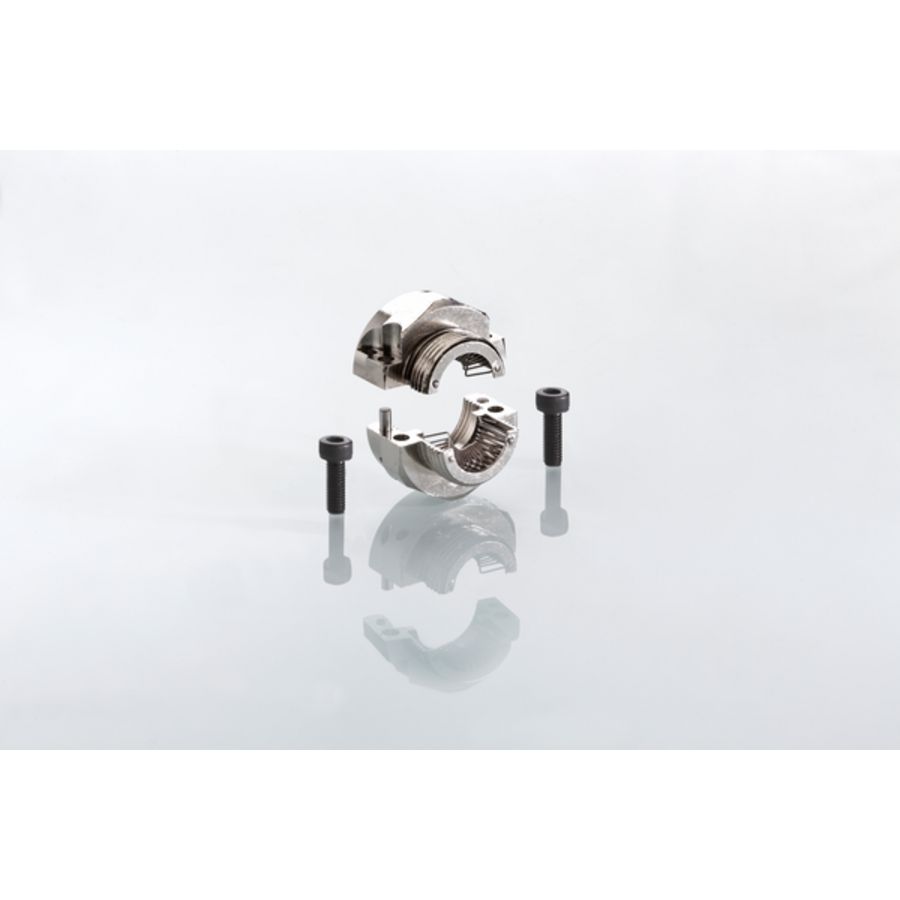 Deelbare EMC-adapter M25 afscherming 10-16mm
