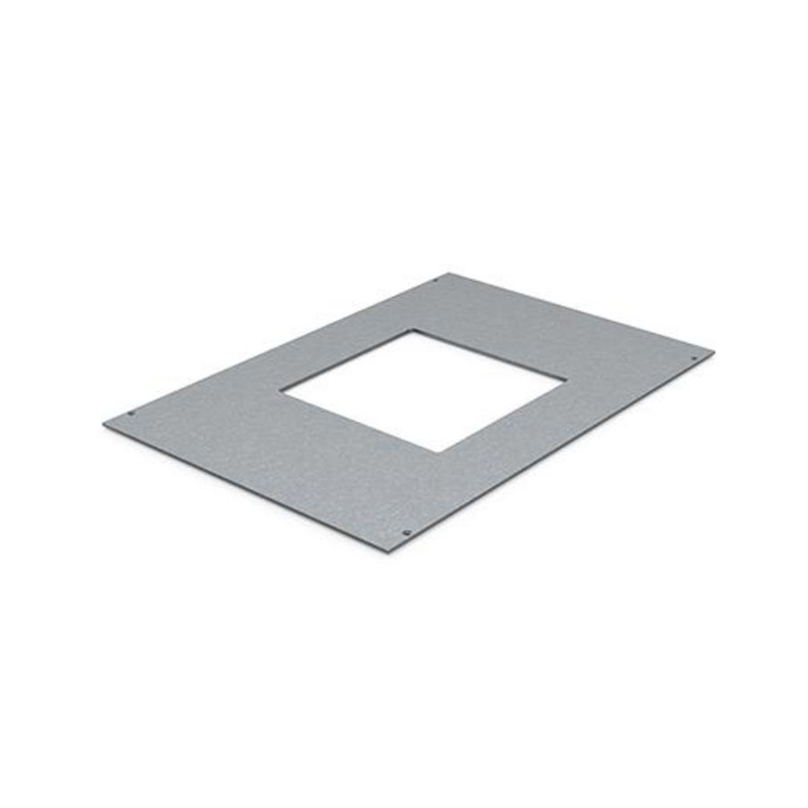 Deksel open vloergoot V400 sparing 248x248mm vloerd. Compact