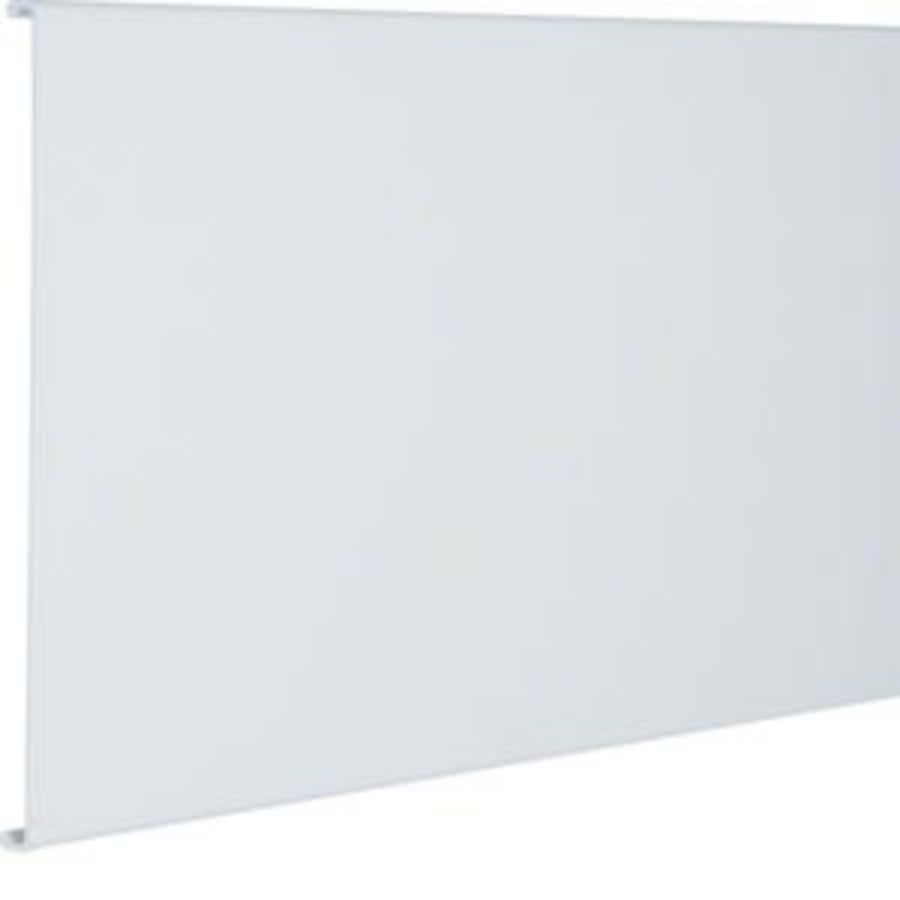 Deksel voor goot 230mm breed FB verkeerswit VVE=2