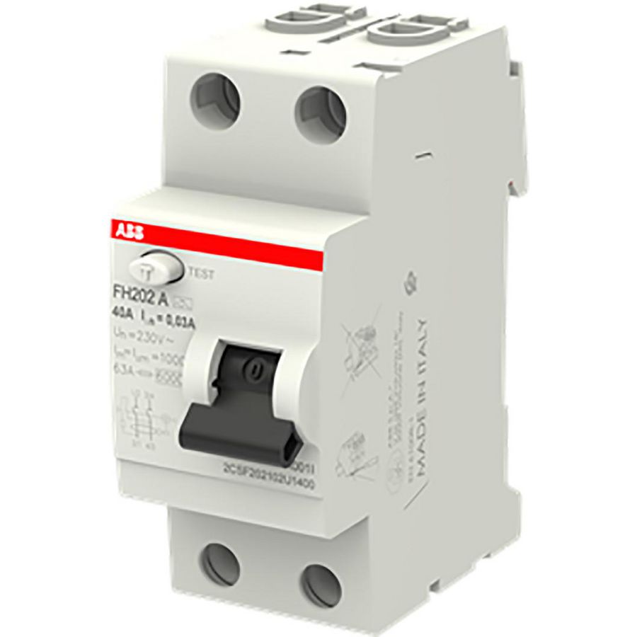 Aardlekschakelaar CB 2P 40A 30mA VVE=24