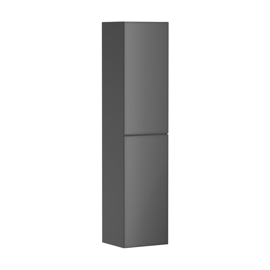 Hoge kast Slate Matt Grey / front metallic slate grey 400/360 scharnieren links Xevolos E 54220770