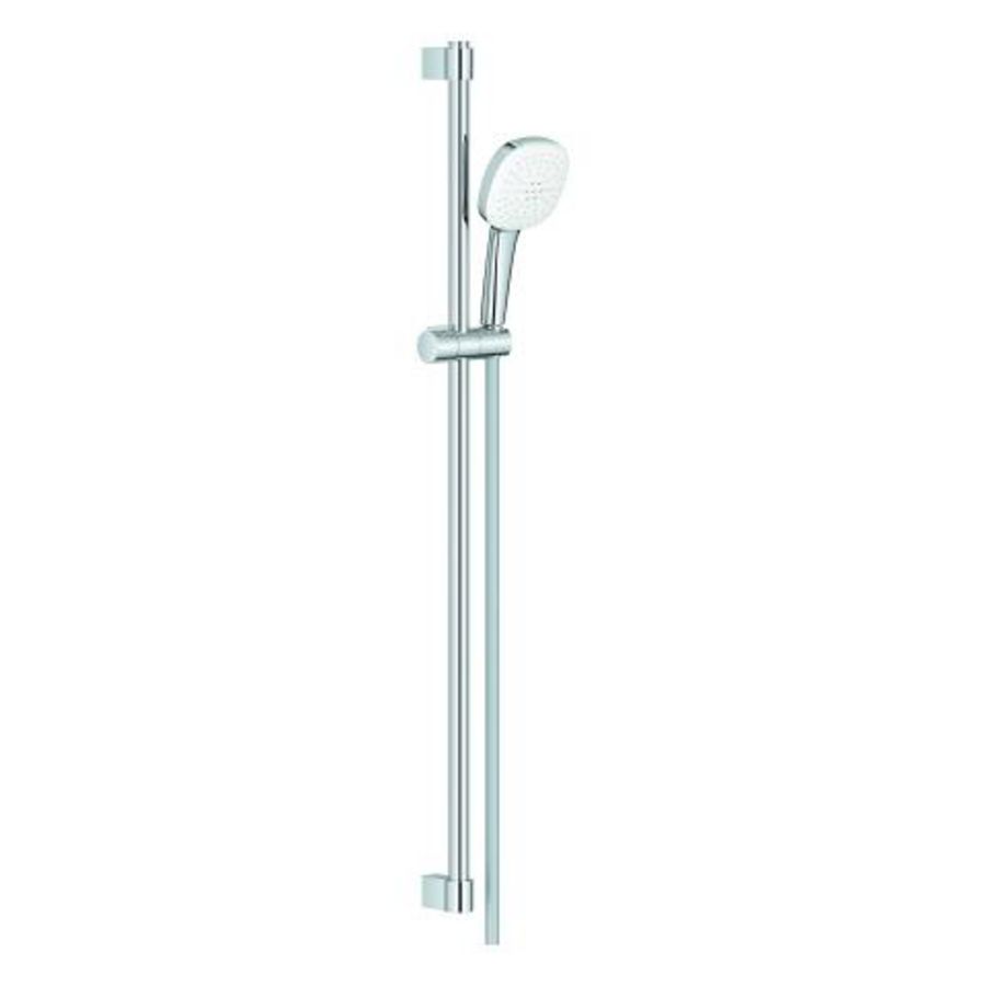 Tempesta 110 Cube glijstangset 2 straalsoorten 900mm 8,0L/min. chroom (prof)