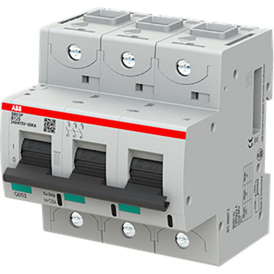 Installatieautomaat 50kA 125A B-karakteristiek 3-polig