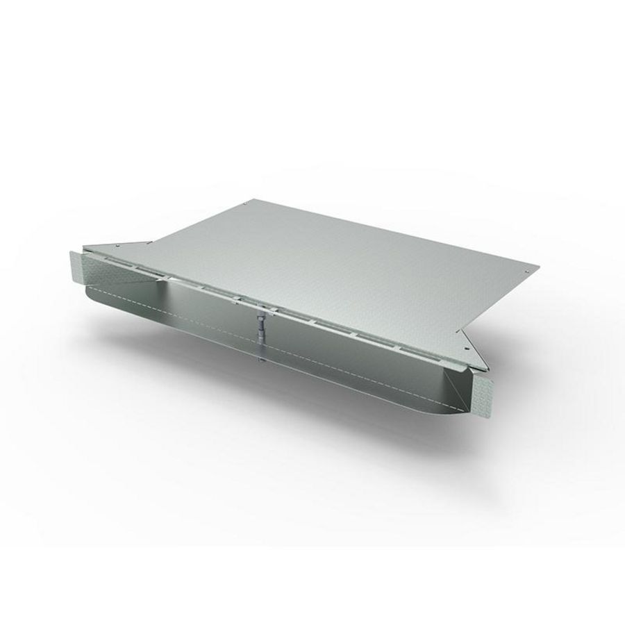 Hoek-/aftakstuk V600x70 voor open vloergoot complete set