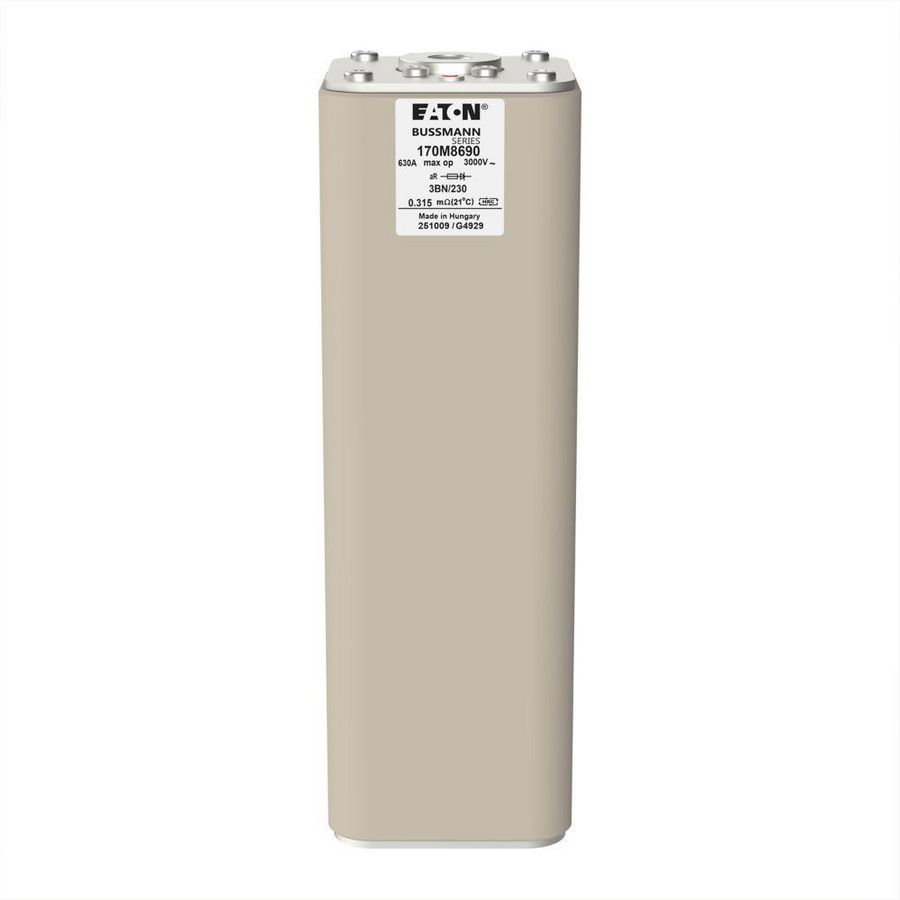 Zekering hoge snelheid 630A AC 3000V size 3 96x85x234mm a