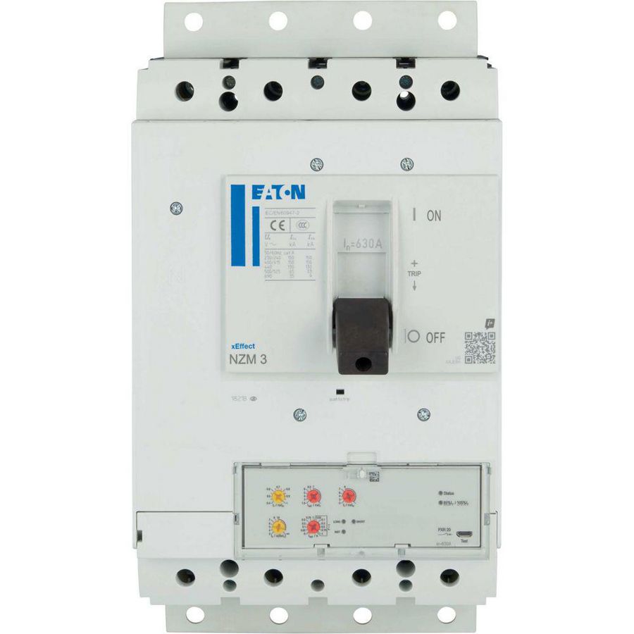 NZM3 150kA 4P 630A voor insteeksokkel IEC