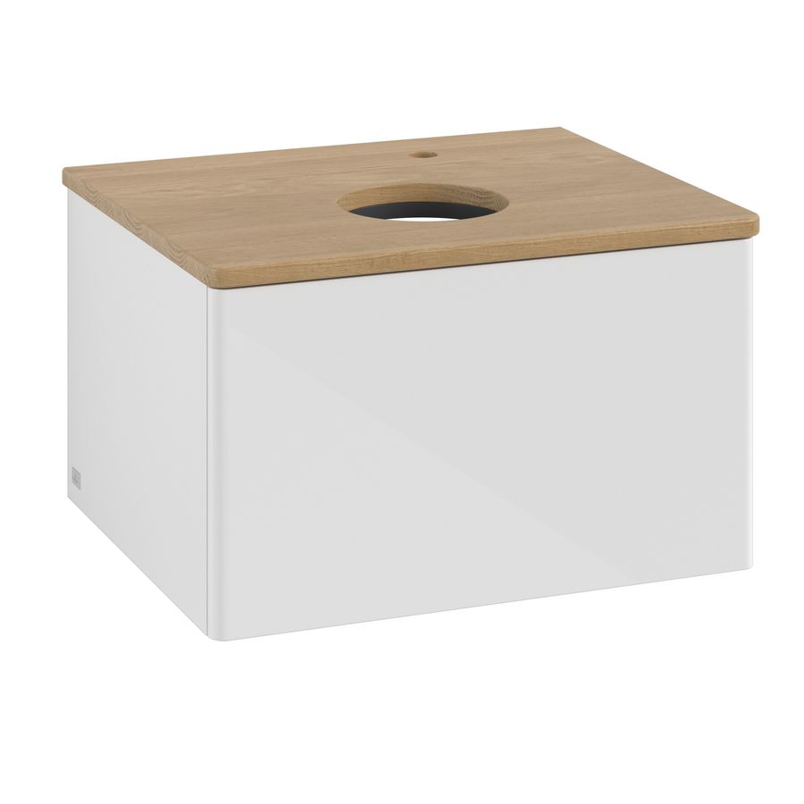 Wastafelonderkast Antao 600x360x500mm G.White.L K29051GF