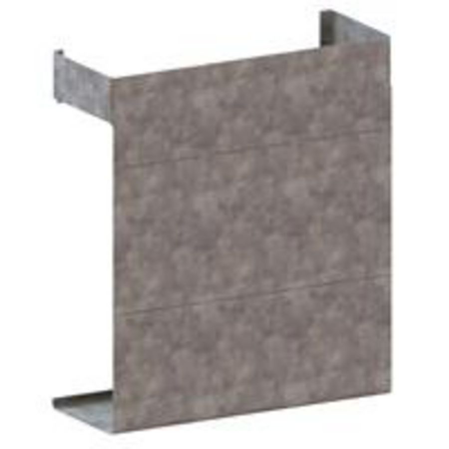 Overzet T-stuk 170A/170 zink