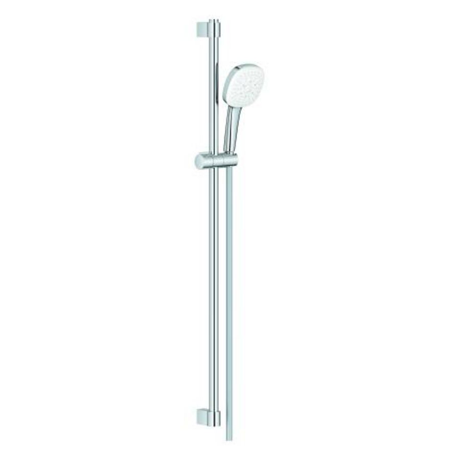 Tempesta 110 Cube glijstangset 3 straalsoorten 900mm 8,0L/min. chroom (prof)