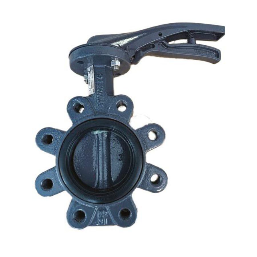 Vlinderklep XYLIA2 LUG DN100 GGG40 EPDM epoxy handgreep