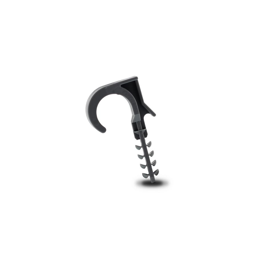 Doos a 100st. Buisclip 16/20mm grijs