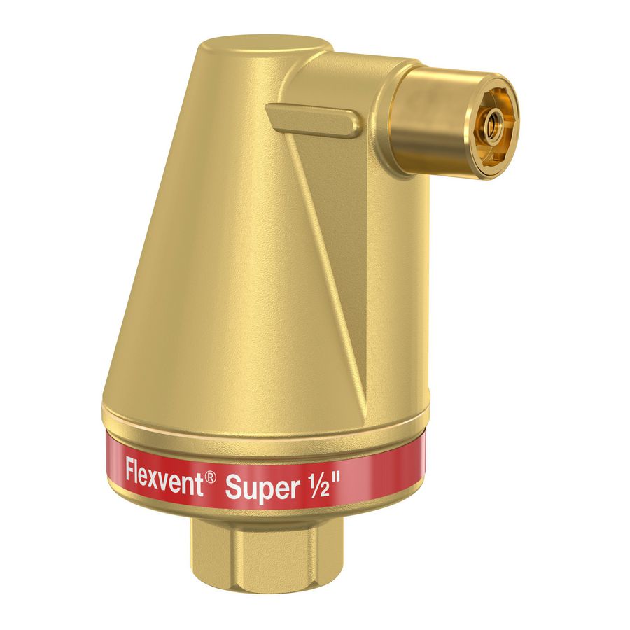 Automatische ontluchter Flexvent Super 1/2"bn.