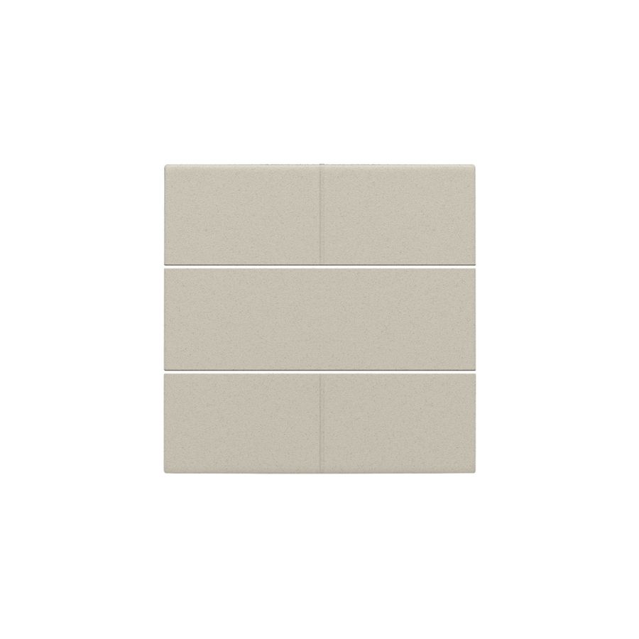 Afwerkingsset voor 4-voudige potentiaalvrije drukknop 24V sand textured