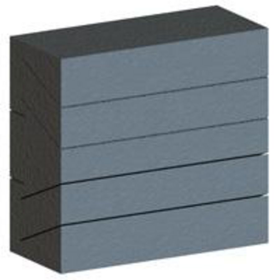 Akoestische isolatie 85-100-130Ax50