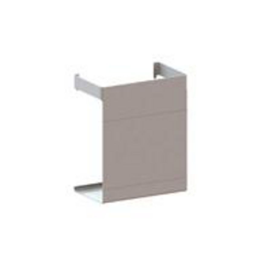 Overzet T-stuk 110/110 RAL9010