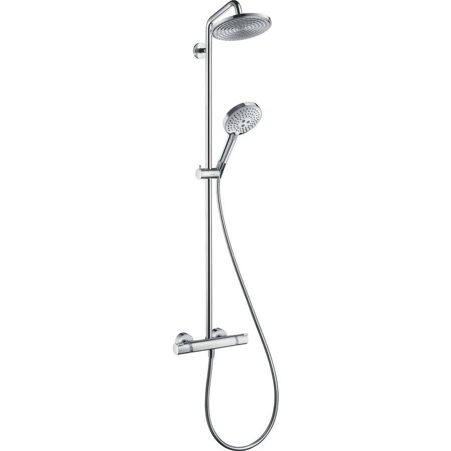 Raindance Select Air 240 Showerpipe chroom badthermostaat /glijstang