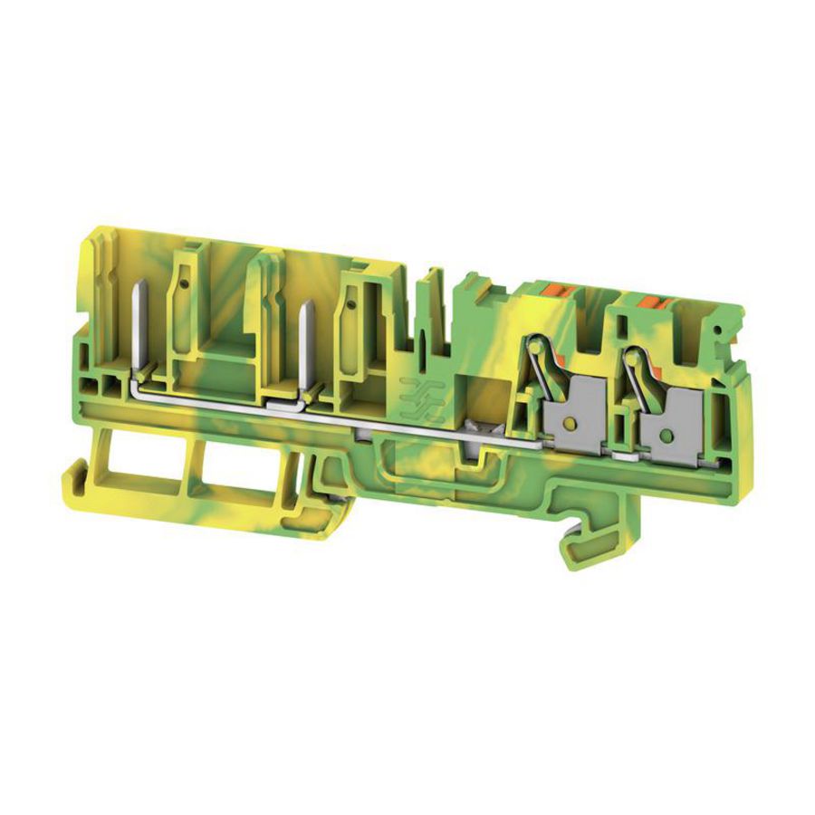 Insteekbaar groen/geel 4 4mm² 32A c 2676040000 VVE=50