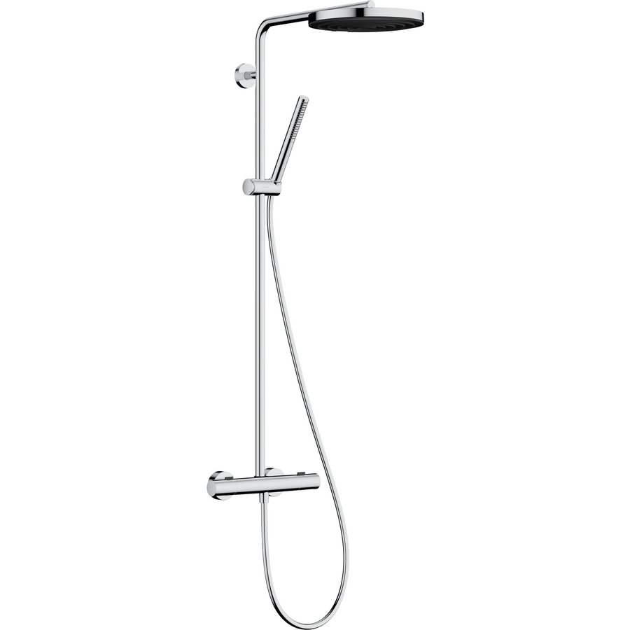 Showerpipe 260 1 straalsoort thermostaat chroom Pulsify Puro