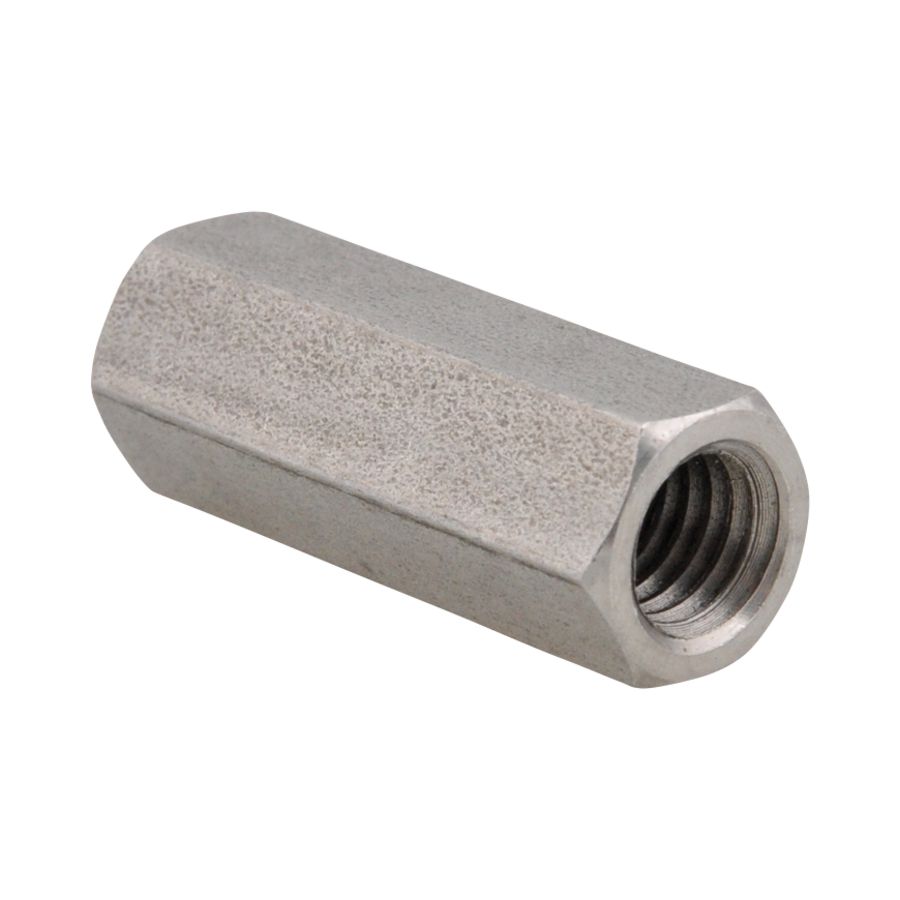 BIS Draadbus / koppelmoer RVS 304 M8x30mm