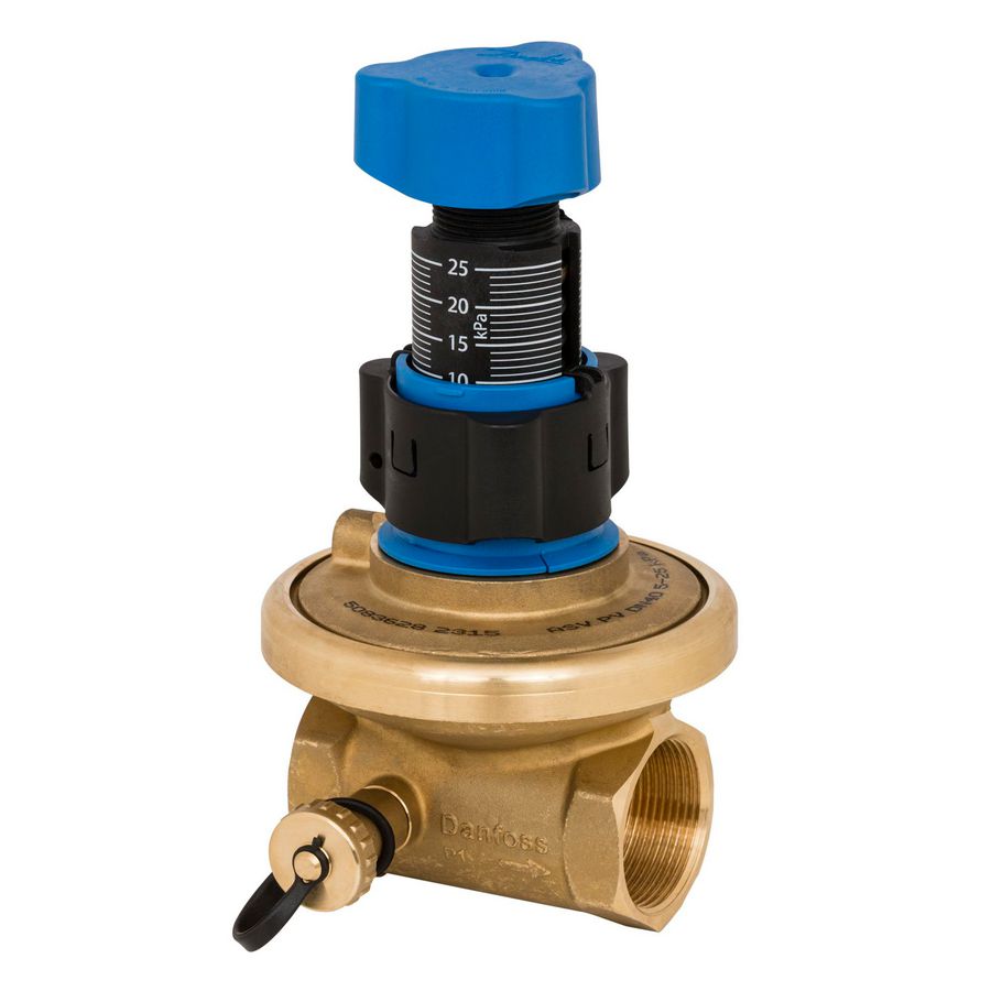 Drukverschilregelaar ASV-PV DN40 5..25kPA 1.1/2"bn.dr. met EPP isolatie