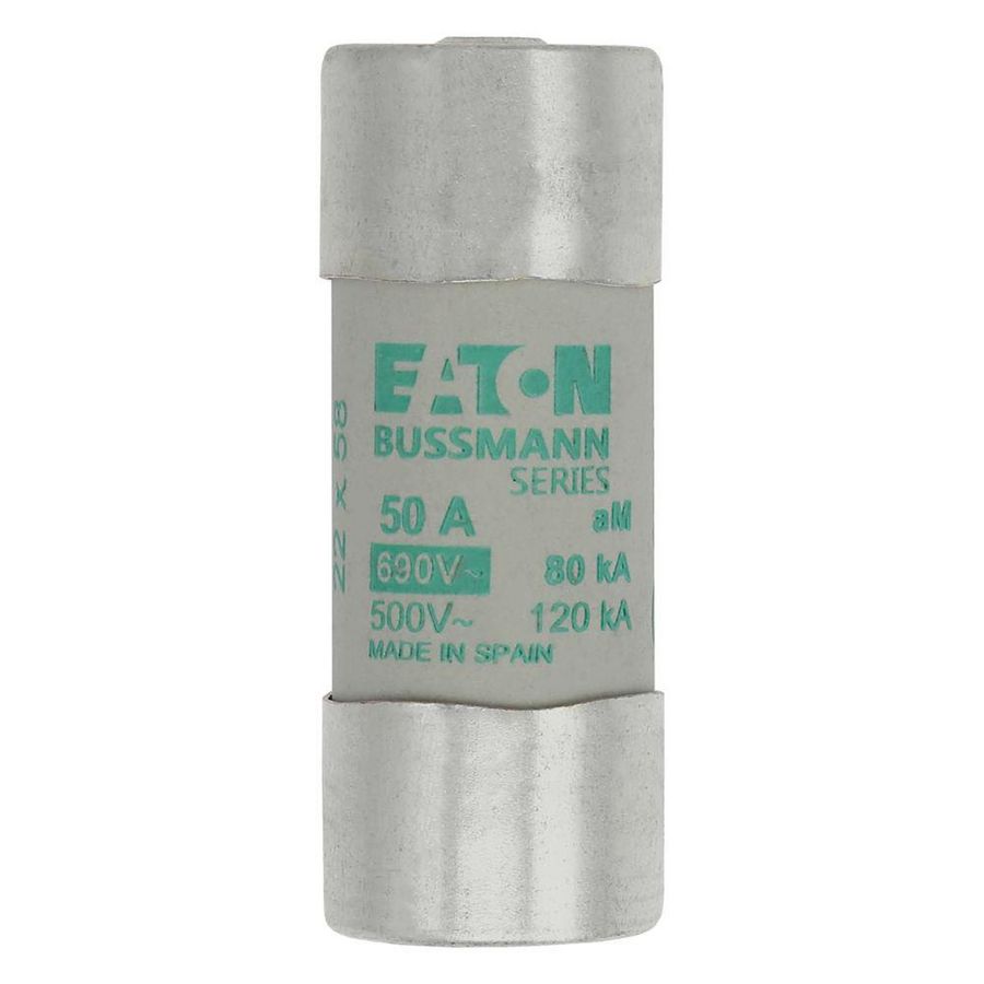 Zekering laagspanning 50A AC 690V 22x58 aM met slagp VVE=10