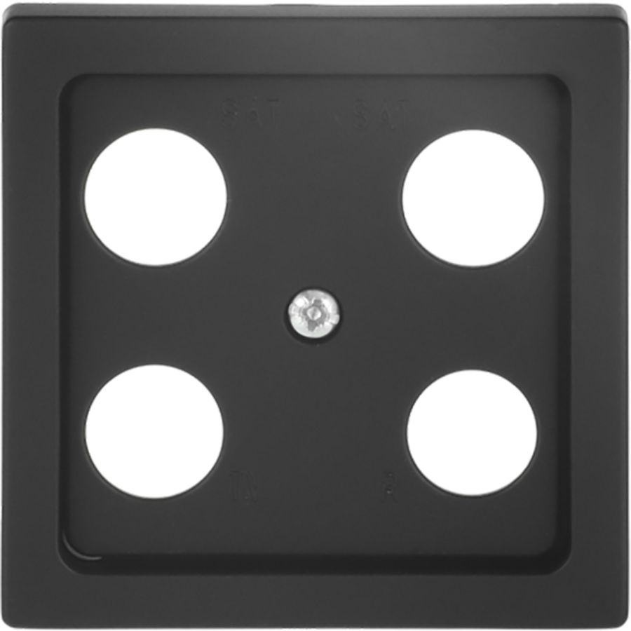 Centraalplaat satelliet f-matzwart (1743-04-885)