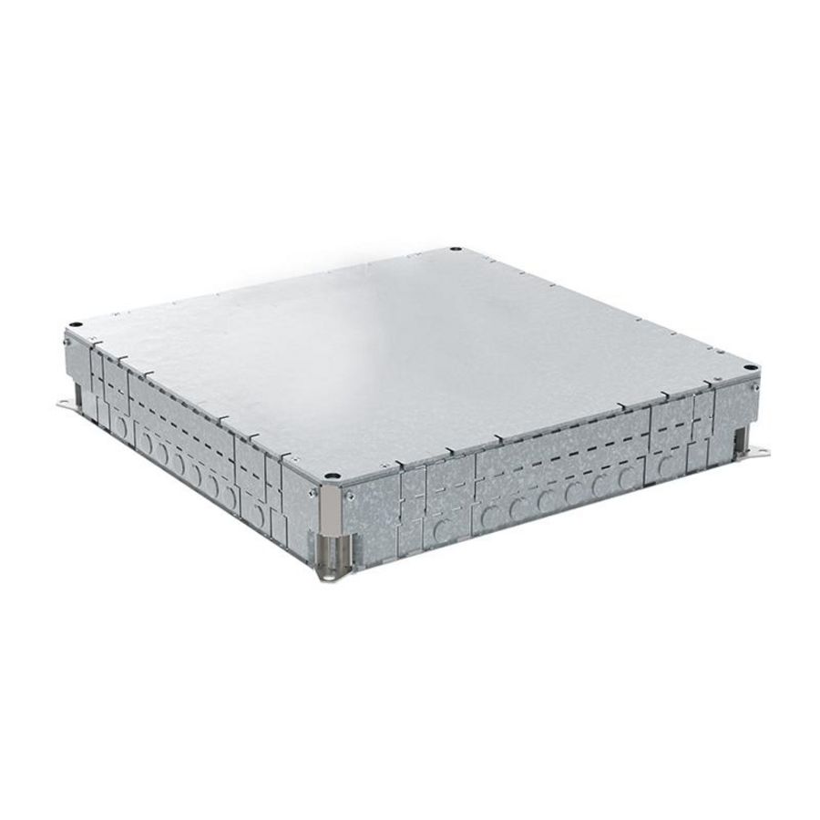 HPL Easybox instelbare behuizing 55-85 blind - verzonken goot en buis