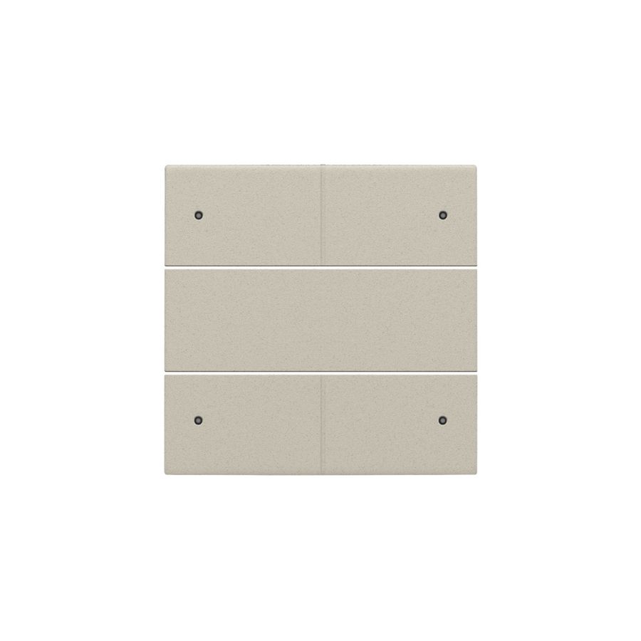 Afwerkingsset voor 4-voudige potentiaalvrije drukknop 24V met leds s