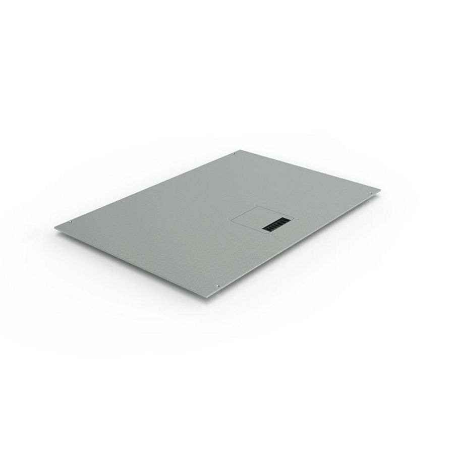 HPL deksel open vloergoot V400 - inclusief kabeldoorvoer 100x100mm