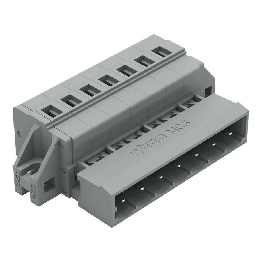 1-draads male steker 2,5mm² grijs 231-607/019-000 VVE=50