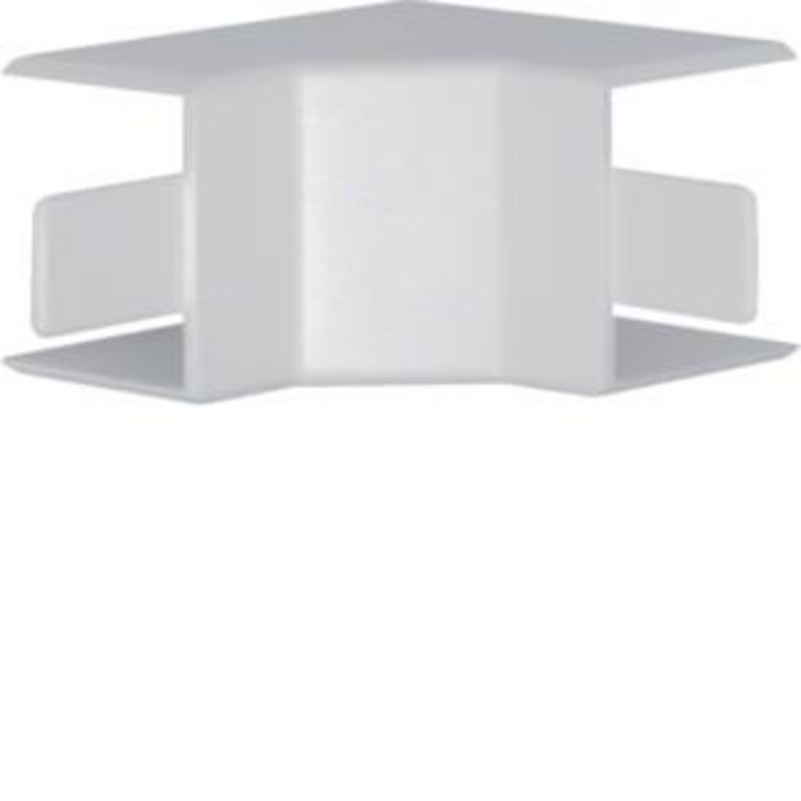 Binnenhoek voor goot 30x30mm LF lichtgrijs