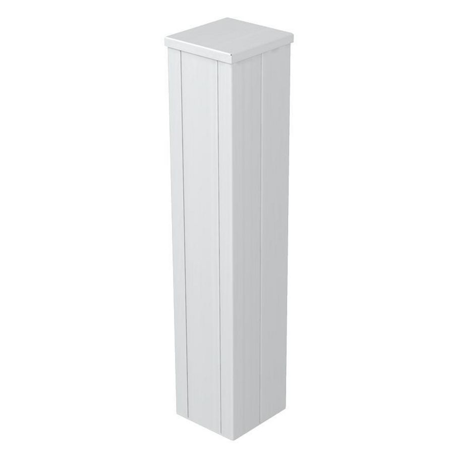Mediazuil vloer 675x130x140 Aluminium eloxiert
