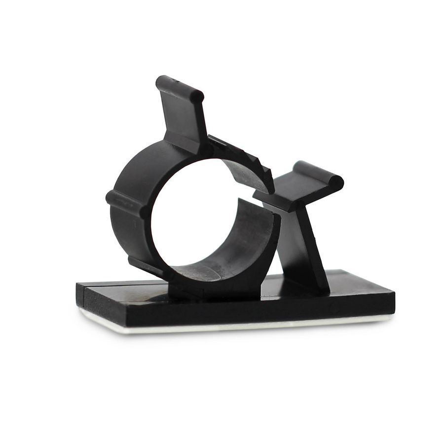 Doos a 50st. zelfklevende kabelbeugel 13/16mm zwart