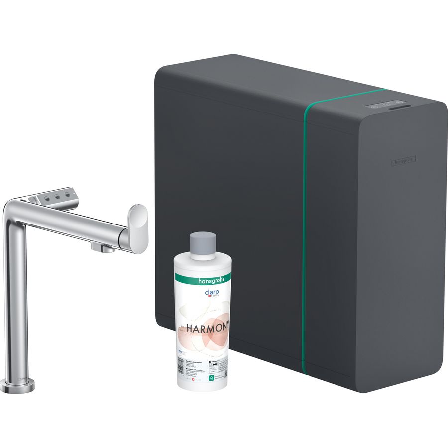 Aqittura M91 keukenkraan SodaSystem 240 1 straalsoort chroom