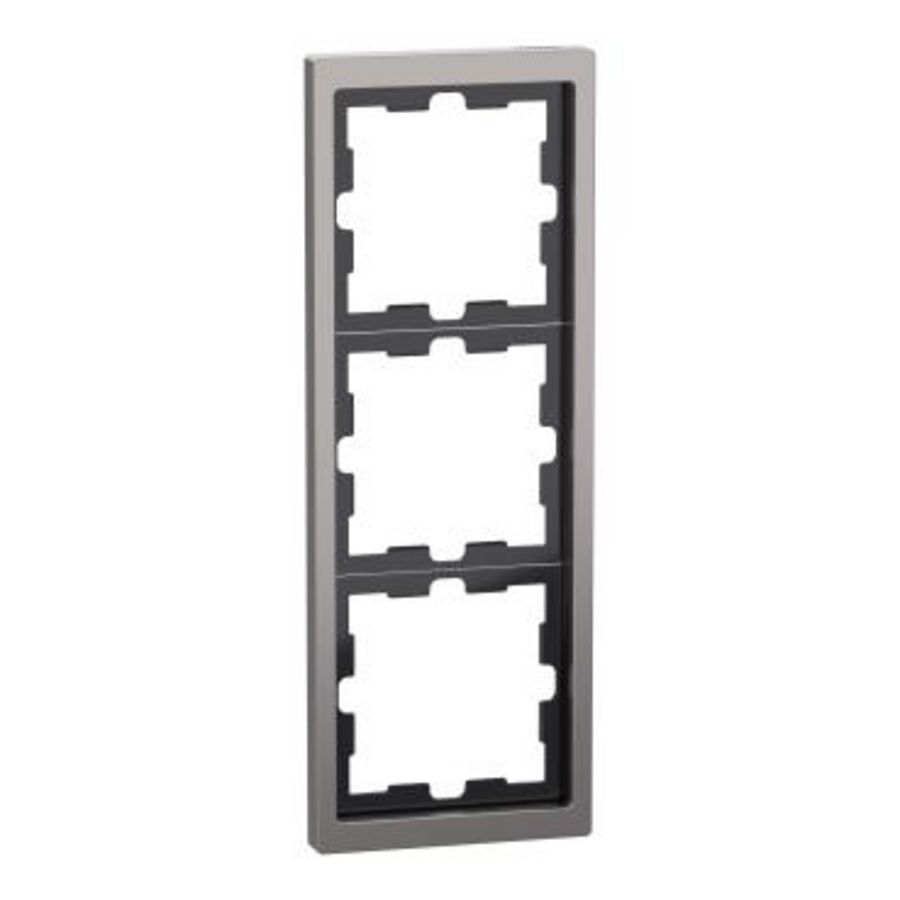 Afdekraam D-Life 3-voudig Metaal Nikkel metallic Systeem D