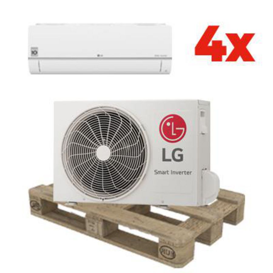 PROMO Pallet a 4st. LG Standard Plus 5.0kw airco set  (PC18ST.NSK + PC18ST.UL2)