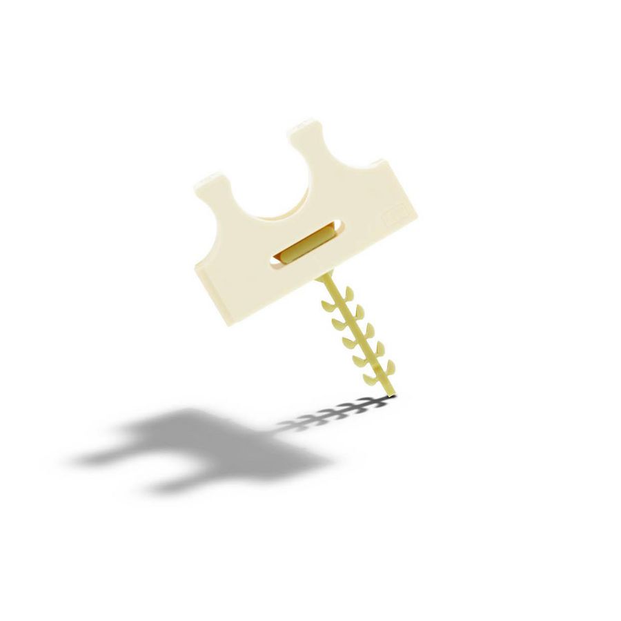 Doos a 100st. Snelplug KB2 voor klembeugel KB2 creme