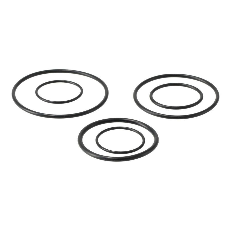Set O-ringen voor gasblok