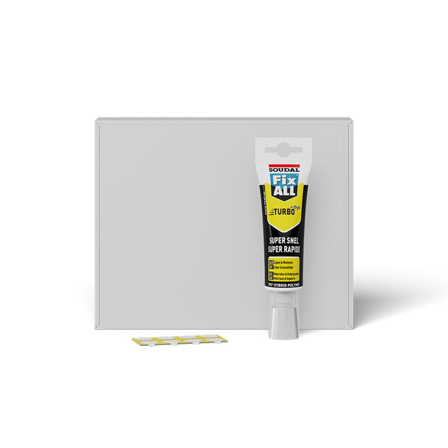 Accessoire-montageset Mounting Kit t.b.v. Solid Surface en Dekton