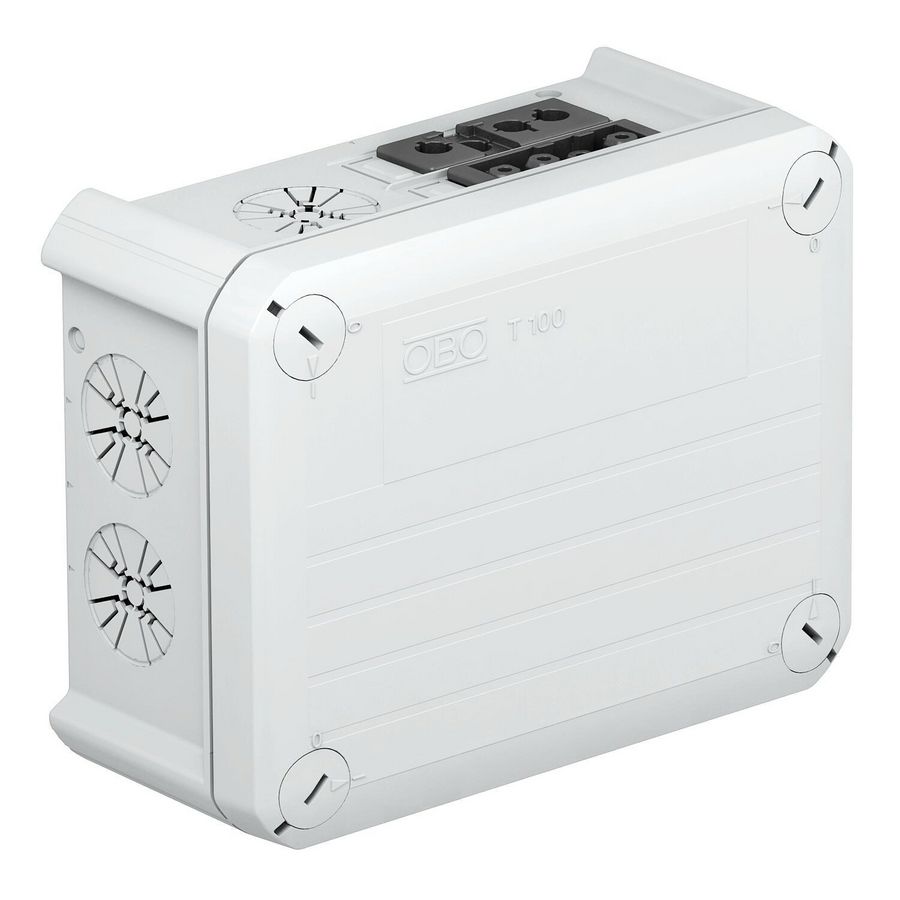 Kabeldoos wieland 1z4p+1b4p+2b3p 150x116x67 polypr. Lichtgr