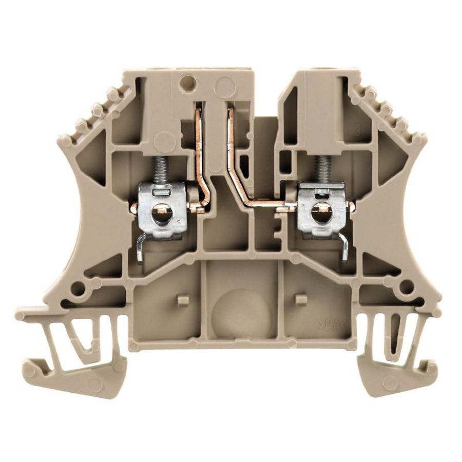 Scheidingsklem d.beige 2.5mm² 24 A, 8731700000 VVE=100