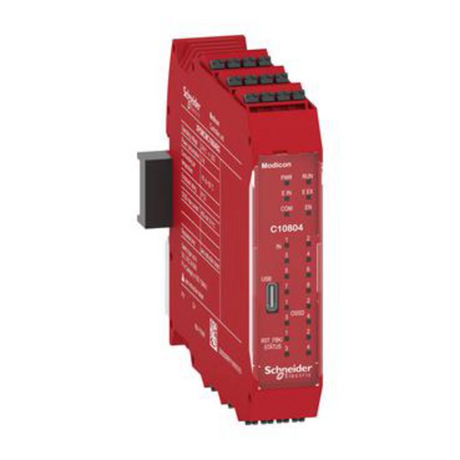 Safety Controller CPU spring term. combined with backplane