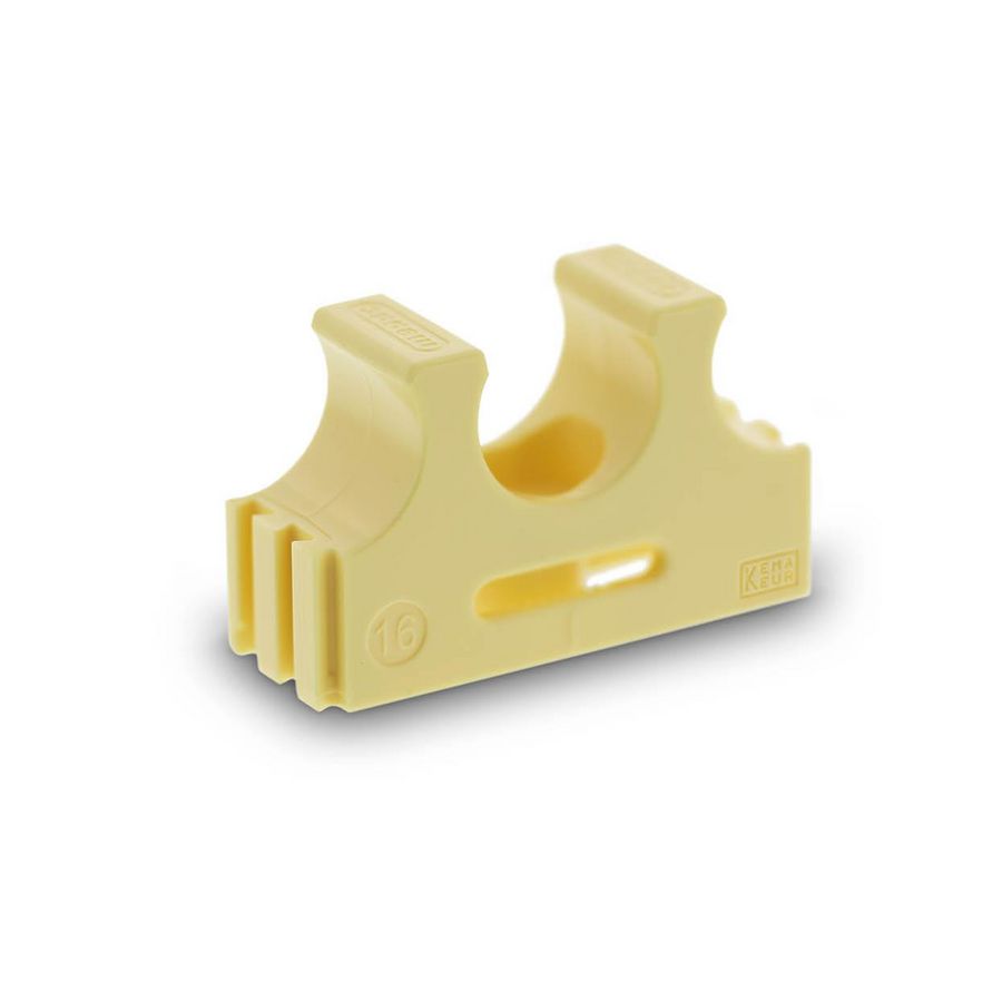 Doos a 100st. Klembeugel KB2 16mm creme