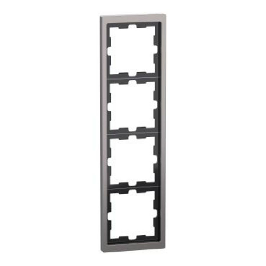 Afdekraam D-Life 4-voudig Metaal Nikkel metallic Systeem D