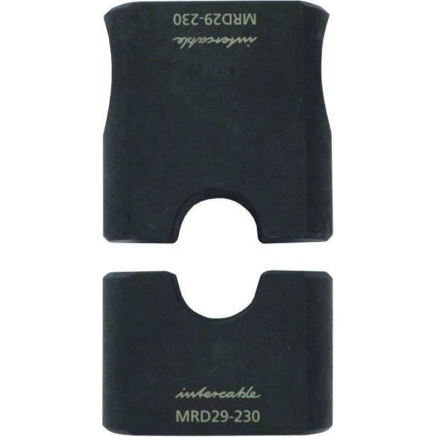 Ovaalpersinzetstuk voor twin-kabelschoen 2x50mm² S230
